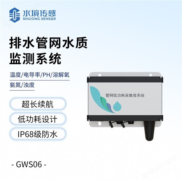 六參數排水管網水質監測系統