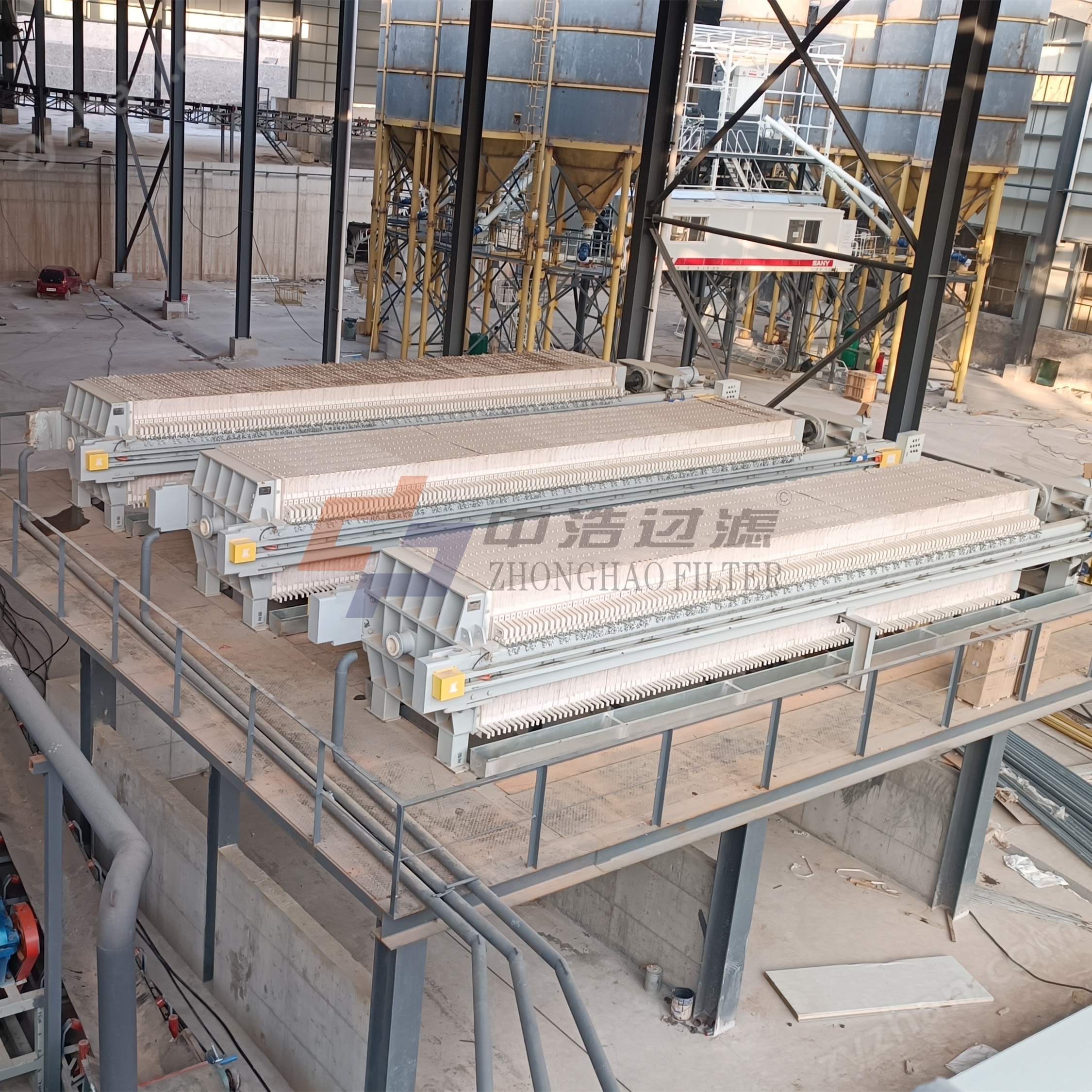 Jiuding Plate and Frame Filter Press Equipment - Zhonghao Filter Mud Press