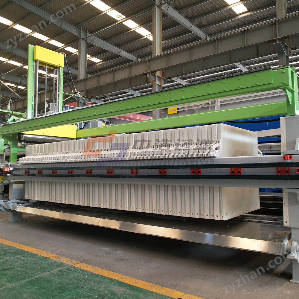 Jiuding High Pressure Diaphragm Chamber Filter Press Zhonghao Filter Mud Press