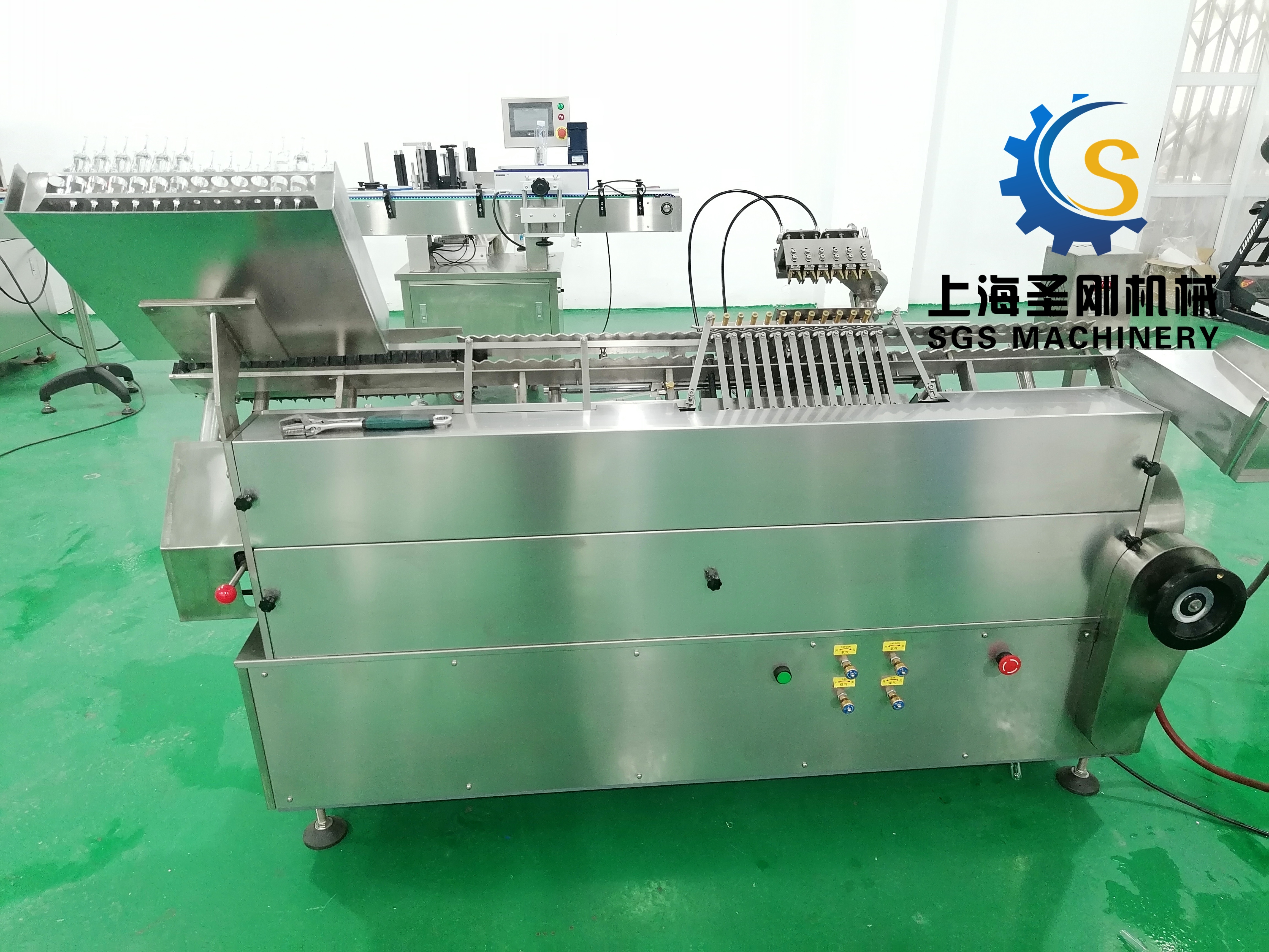 兩頭尖安瓿瓶 6頭拉絲熔封機視頻