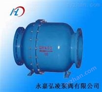 供應(yīng)HQ45X止回閥,微阻球形止回閥,微阻緩閉消聲止回閥,滑到球形止回閥
