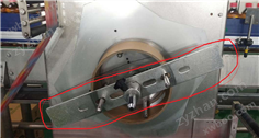 中國臺(tái)灣勁皇套標(biāo)機(jī)帶盤車放料座