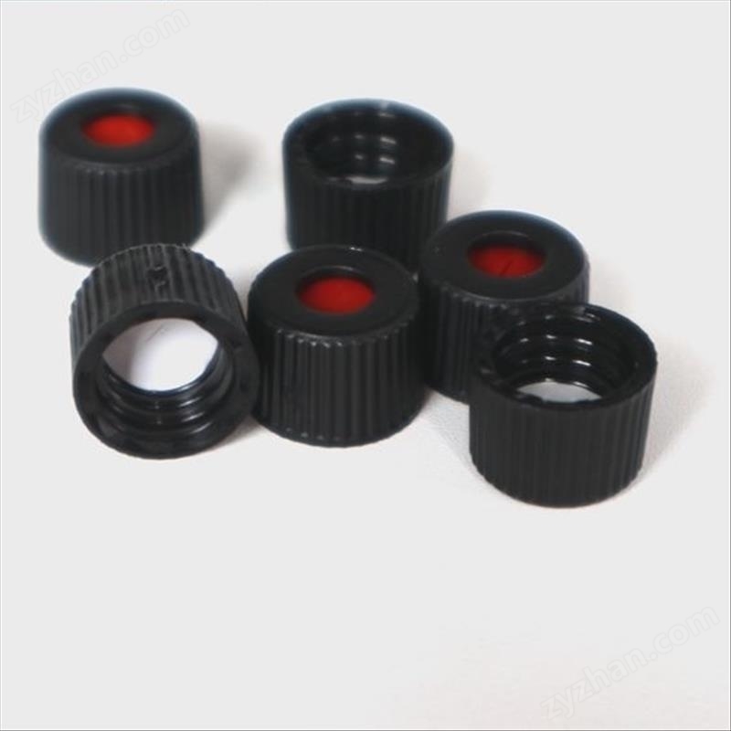 預(yù)組裝黑色螺紋實(shí)心蓋（含PTFE/硅膠墊片）