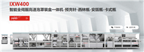 IXW400智能全伺服高速泡罩裝盒一體機